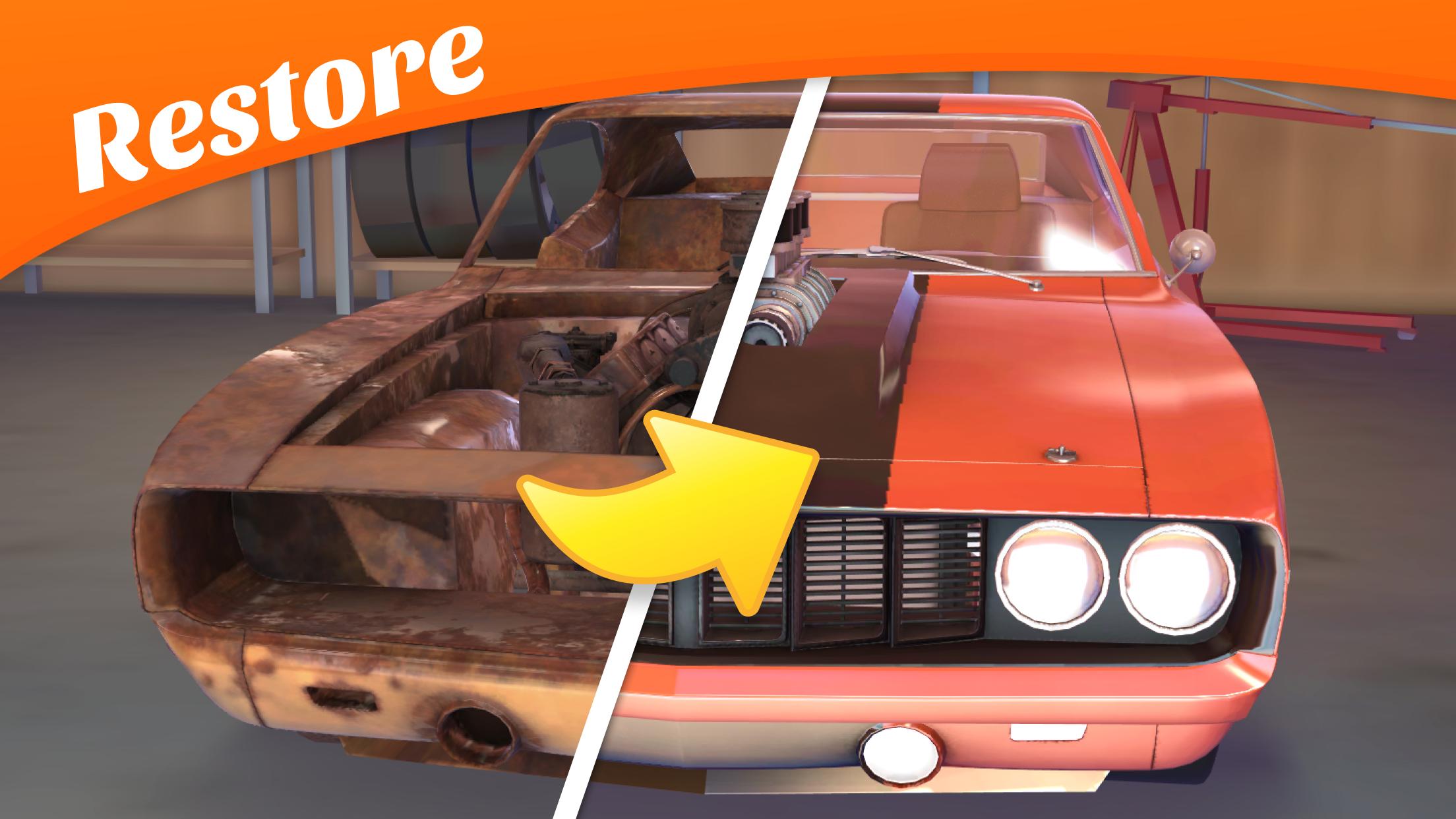 ดาวน์โหลด Car Restore Car Mechanic บนพีซี GameLoop Official