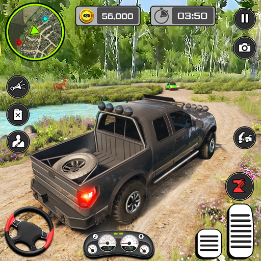 Offroad Parking 3d- Jeep Games