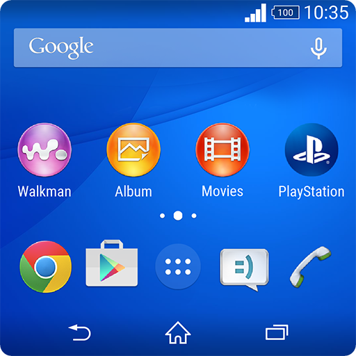 Back to KitKat Xperia™ Theme f