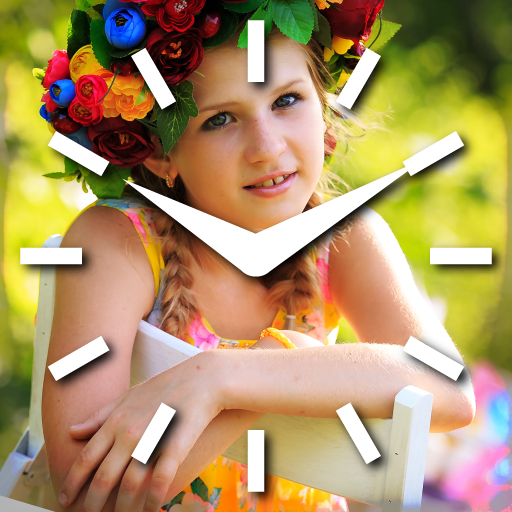 Your Photo Clock Widget