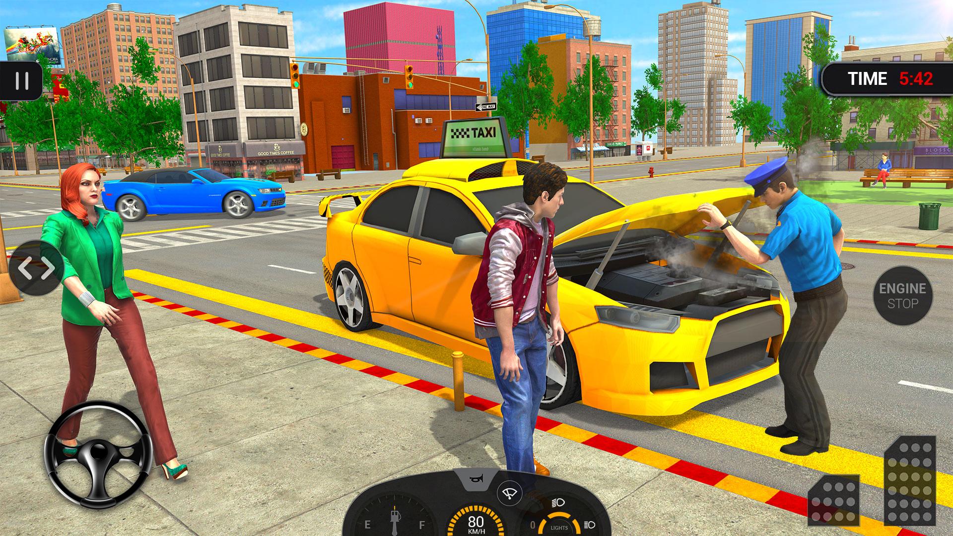 Скачать Manual Car Driving Taxi Games на ПК | Официальный представитель  GameLoop