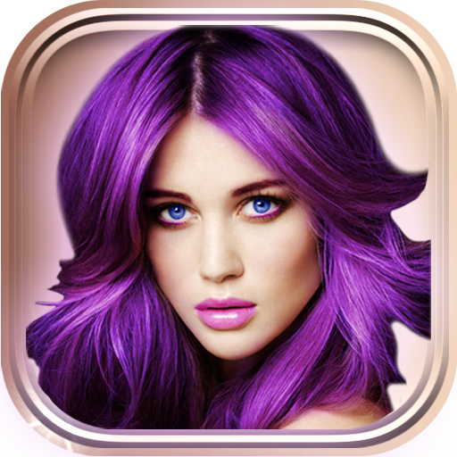 Saç Rengi Değiştir Fotomontaj