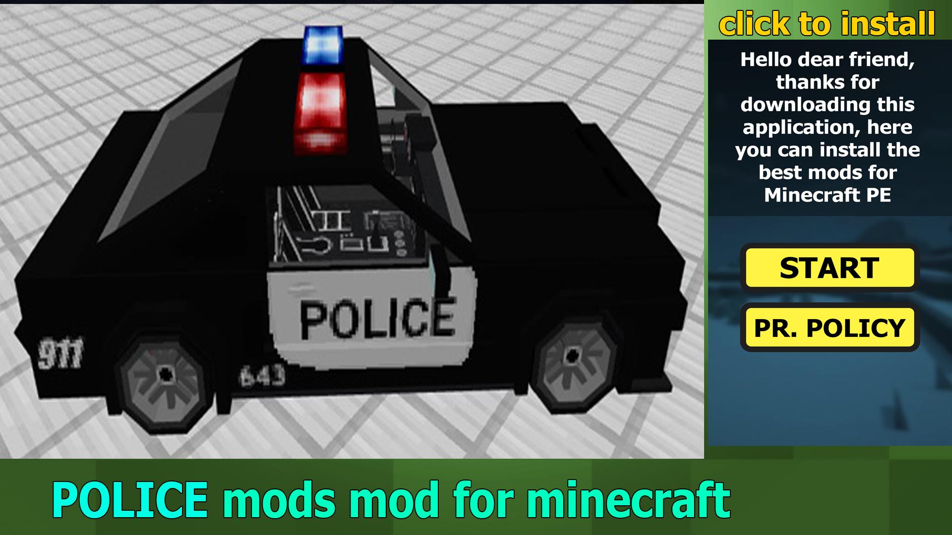 Скачать Police Mod For MCPE на ПК | Официальный представитель GameLoop