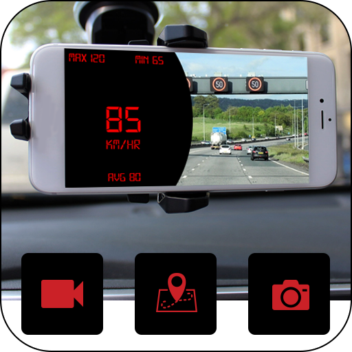 Speedometer Dash Cam: Car Video Recorder App