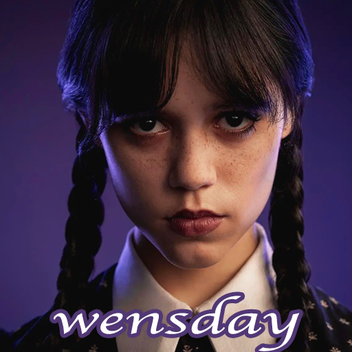 Wednesday Addams Coloring Book