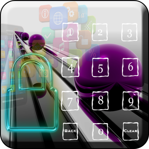 Screen Passcode Lock Abstract