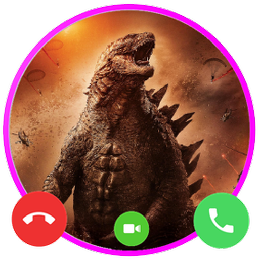 Godzilla video call - Fakecall