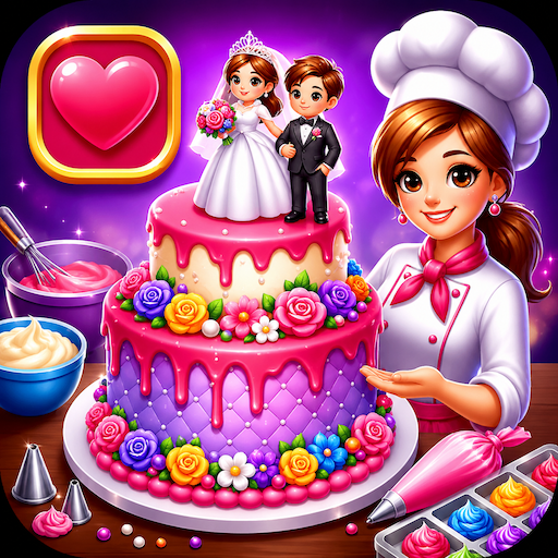 โรงงานเค้กงานแต่งงาน: เกมทำขนม