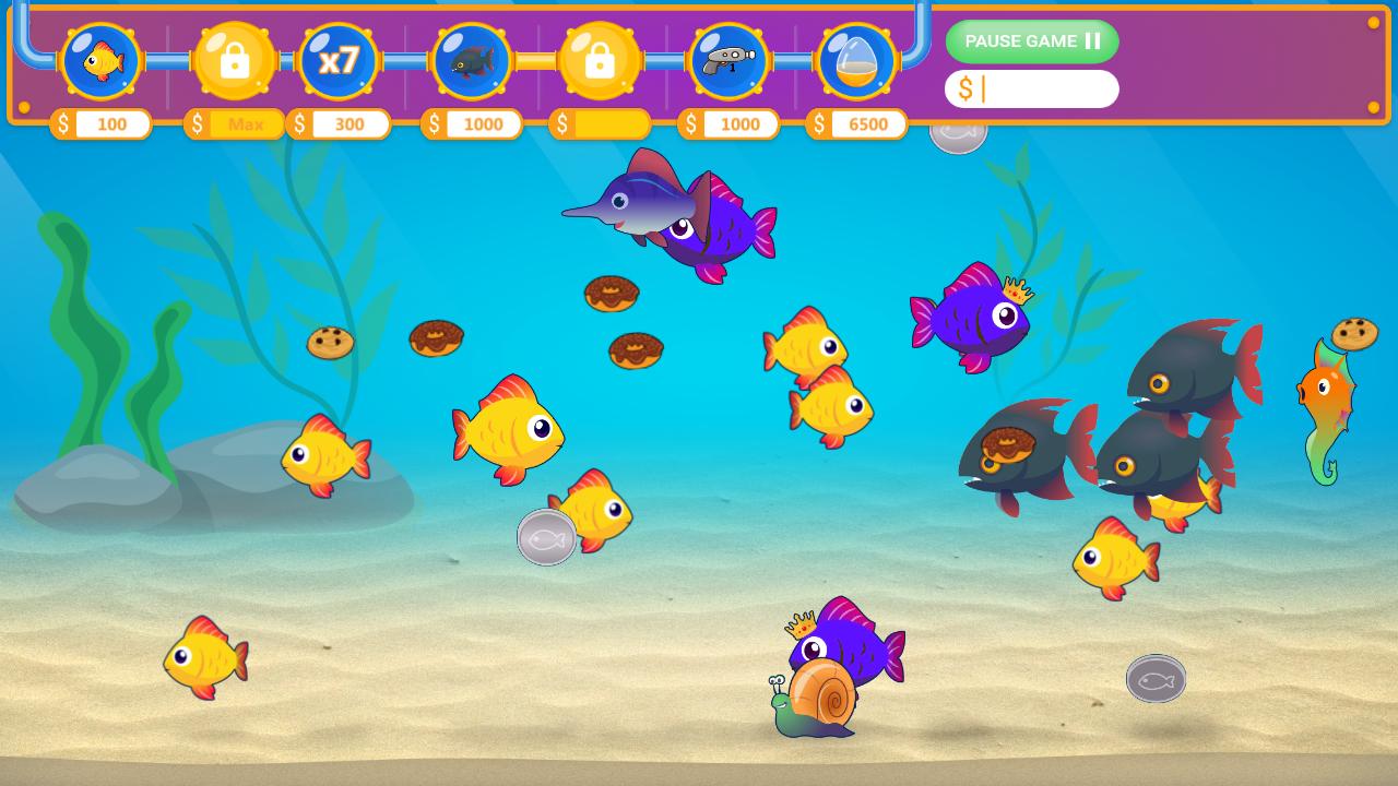 Download Insane Aquarium Duluxe - Feed Fish! Fight Alien! android