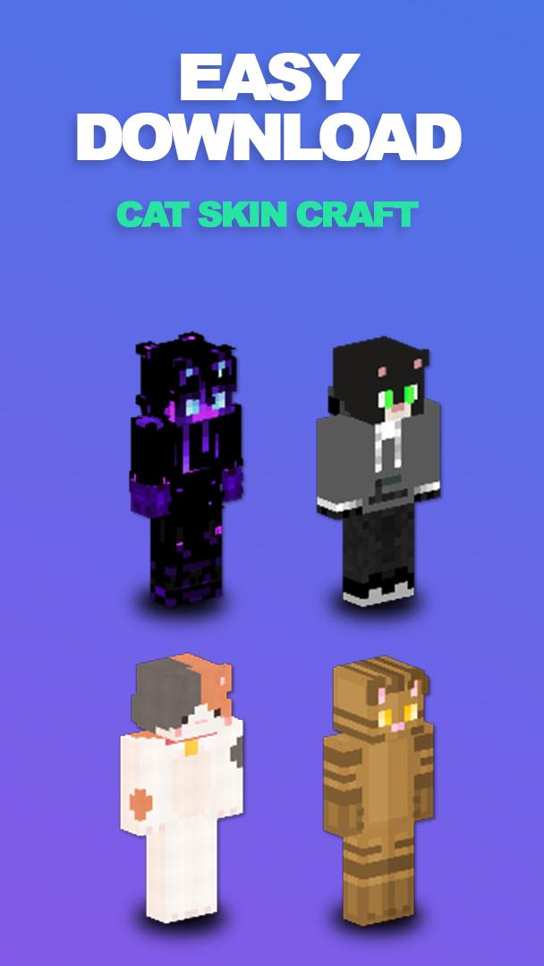 Cat Skins - Best Skins for Minecraft PE & PC by Paritaben Makadiya