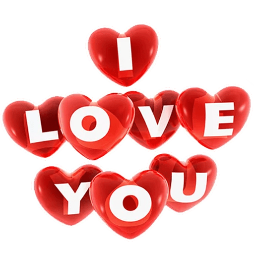 I love You Stickers WASticker