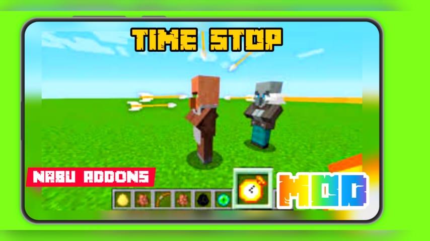 Download Time stop mod for Minecraft PE android on PC