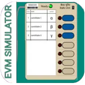 EVM: Electronic Voting Machine