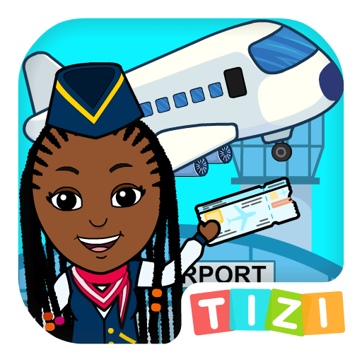 ティジ空港:キッズの私の飛行機ゲーム