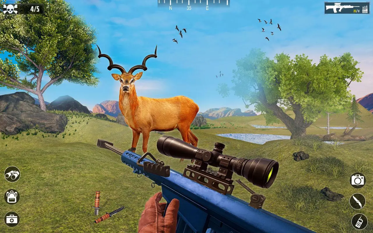 Download Jungle Deer Hunting: Gun Games android on PC