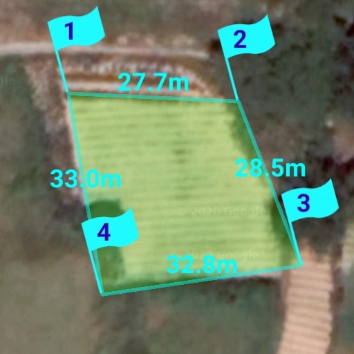 Land Area Measurement