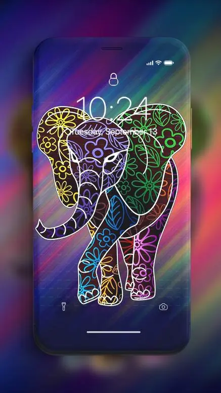 Download Neon Animal Wallpaper android on PC