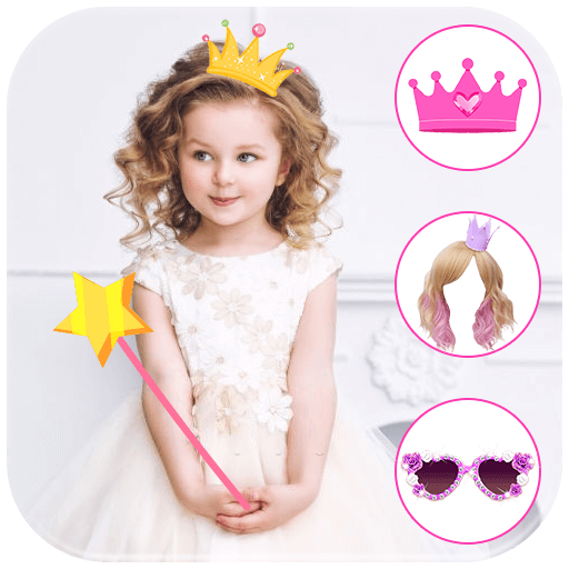 Girl Princess Hairstyle Photo Editor