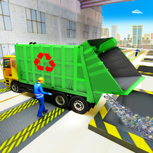 simulator truk sampah menyetir