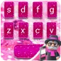 Pink Glitters Keyboard 2018