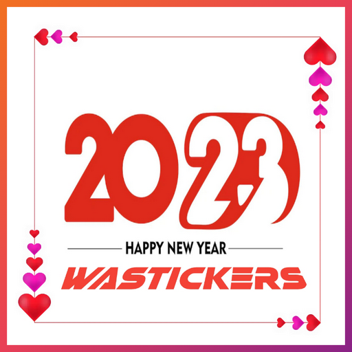 Happy New Year Stickers 2023