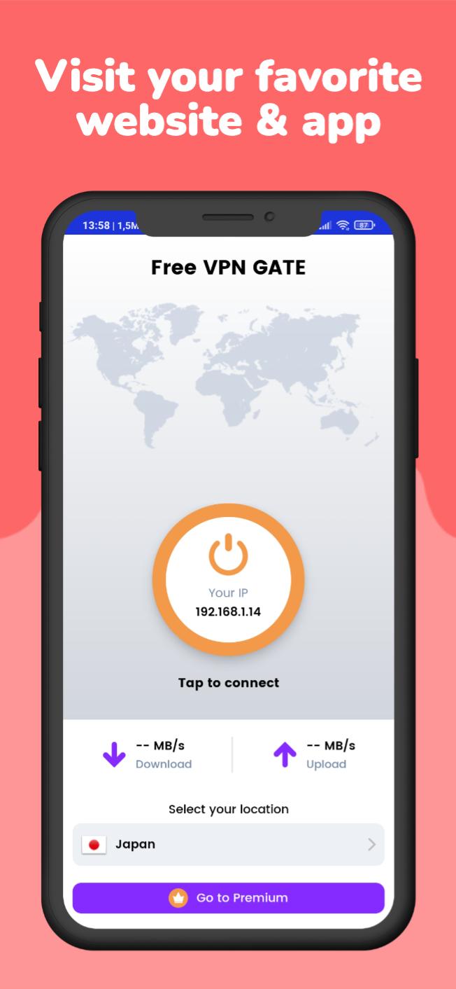 Скачать Vpn Gate Pro - Fast & Safe на ПК | Официальный представитель  GameLoop