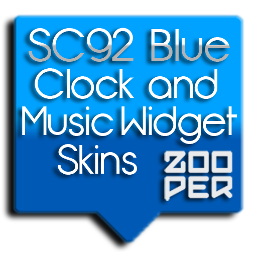 SC92  Blue Zooper Skin