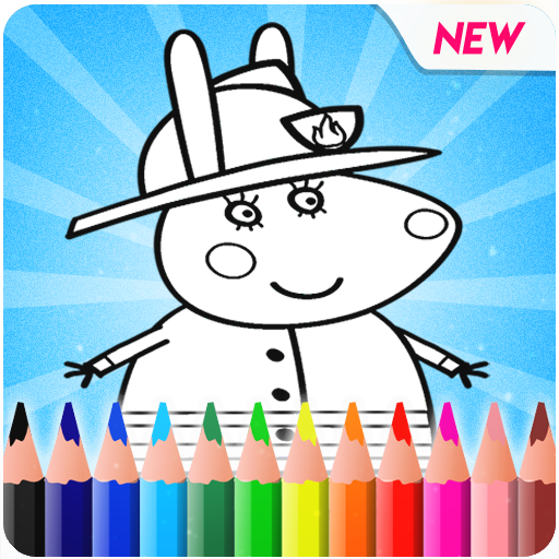 Peepa pig Coloring book