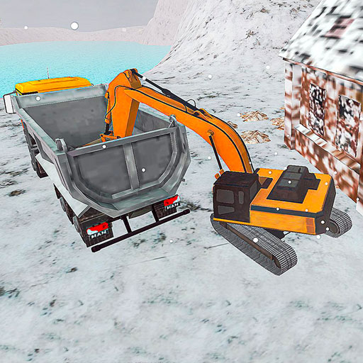Snow Excavator Construction 3D