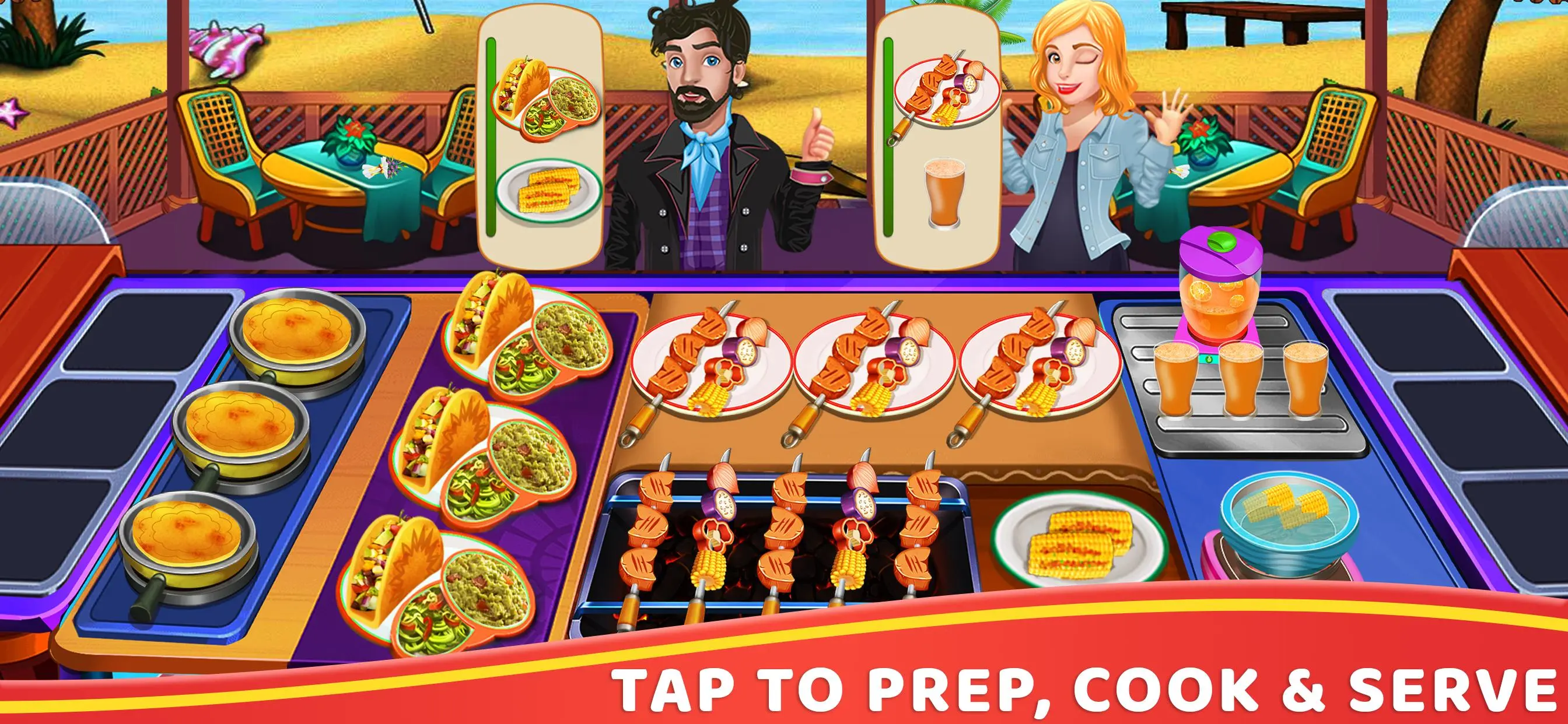 Download do APK de Cozinhar Max - jogos de comida para Android