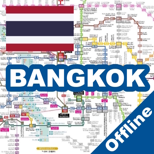 BANGKOK METRO MRT BTS ARL MAP