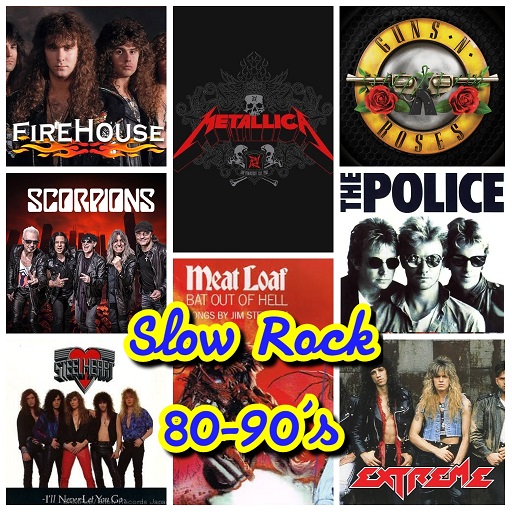 Slow Rock 80-90's offline + lyrics