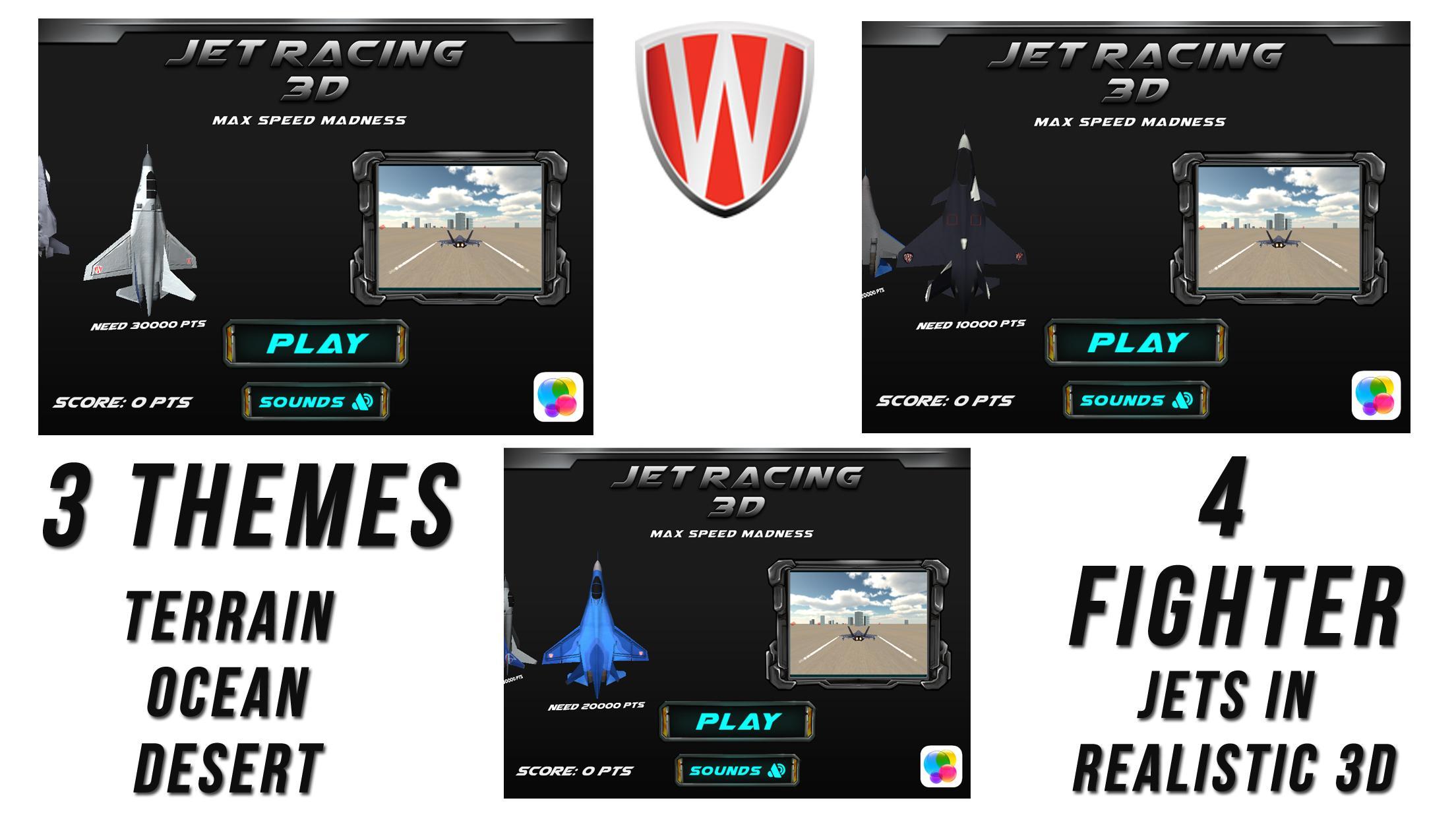 Download Jet Racing 3D-MaxSpeed Madness android on PC
