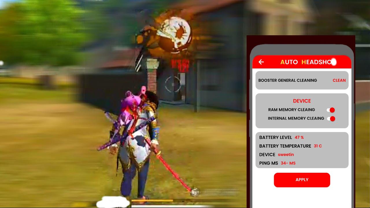 Download Auto Fire Headshot Hack Mod FF android on PC