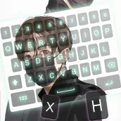 Anime Boy Keyboard Theme