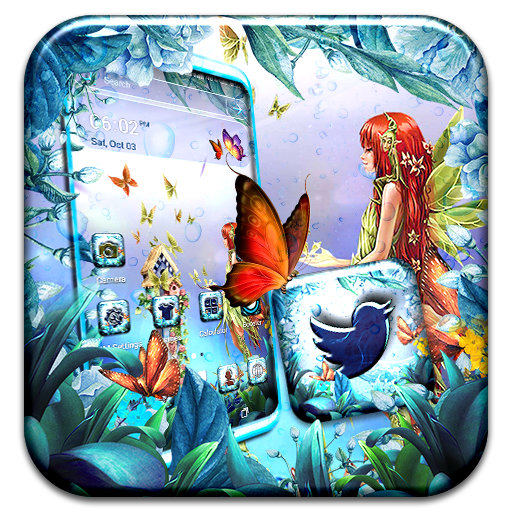 Fairy Butterfly Theme Launcher