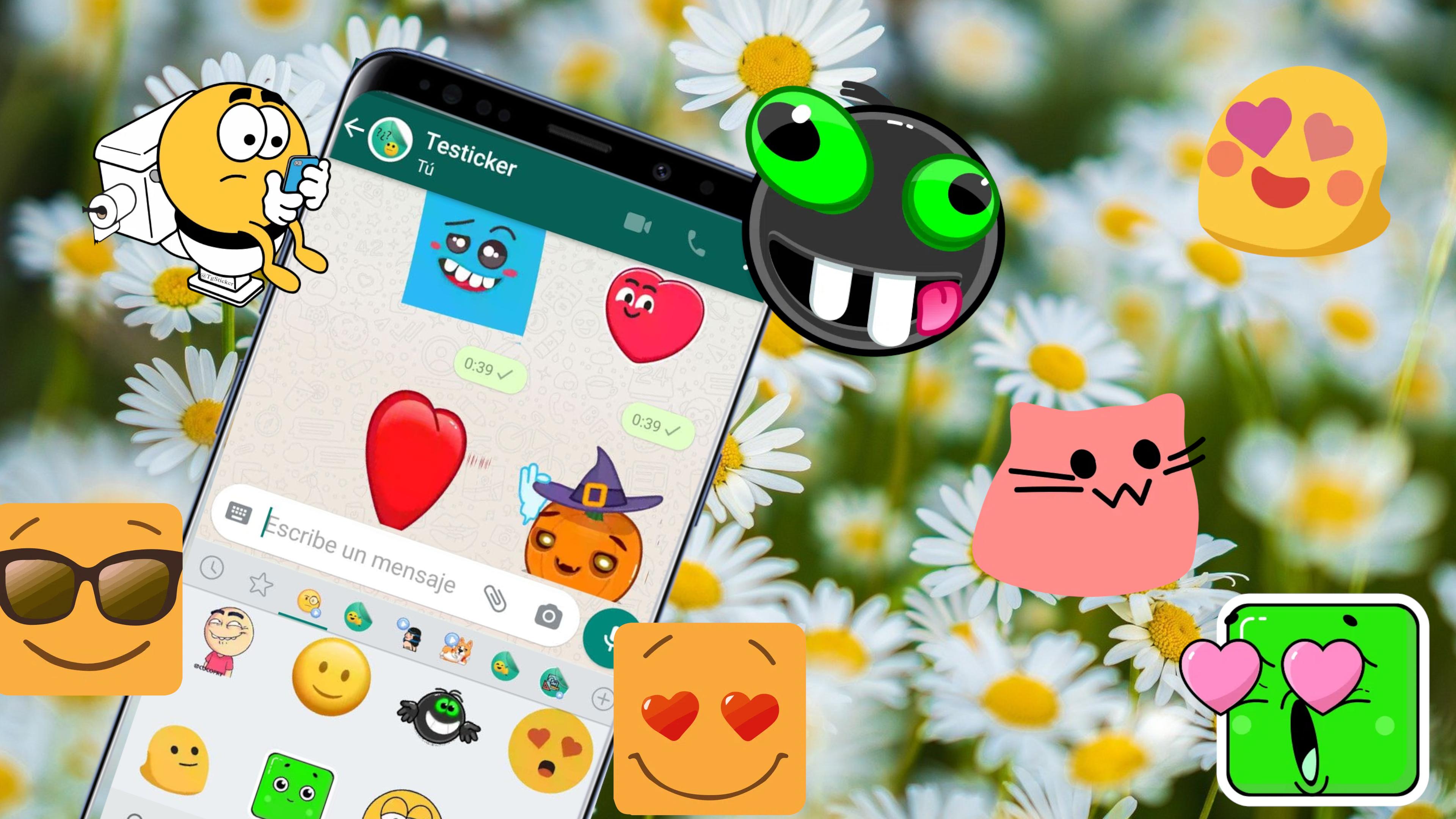 Download WASticker Emojis in motion android on PC