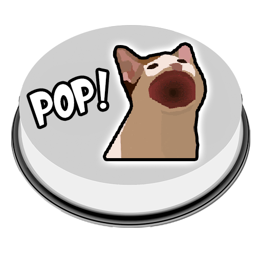 Pop Cat 😺 Popping Mouth | Meme Sound Button