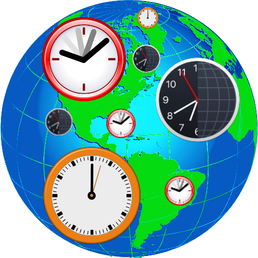 World Clock Time Zones Widget