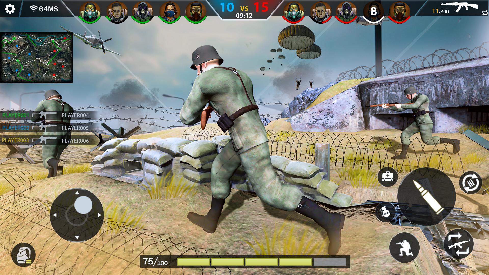 Download World War Games: WW2 Army Game android on PC