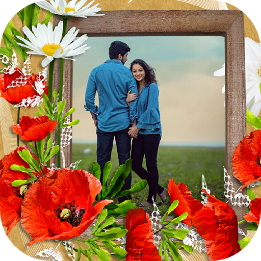 Flower Photo Frame