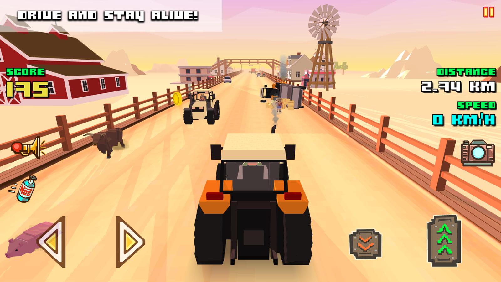 Скачать Blocky Farm Racing & Simulator на ПК | Официальный представитель  GameLoop