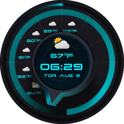 Clock Widgets With Weather