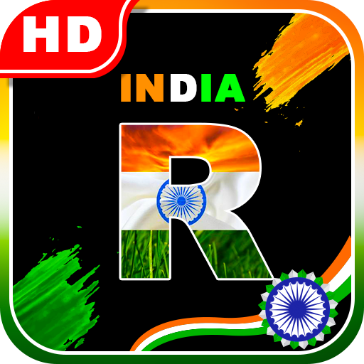 Indian Flag Latter Wallpaper