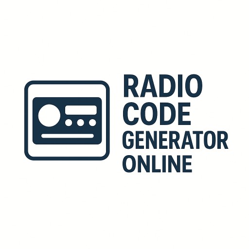 Radio Code Generator Online