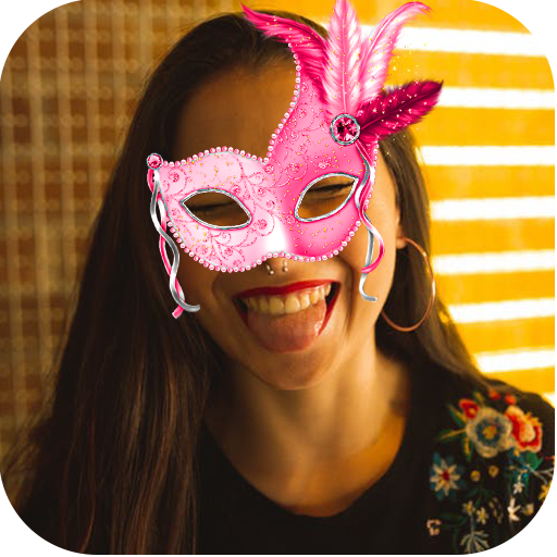Dance Face Mask and Romantic Photo Editor Stickers