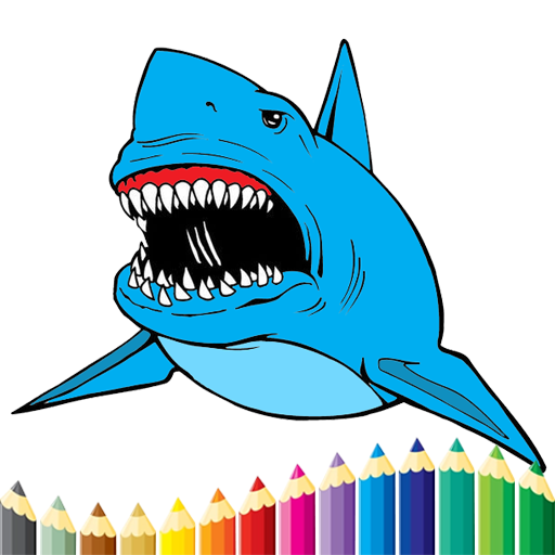 Shark Coloring Book