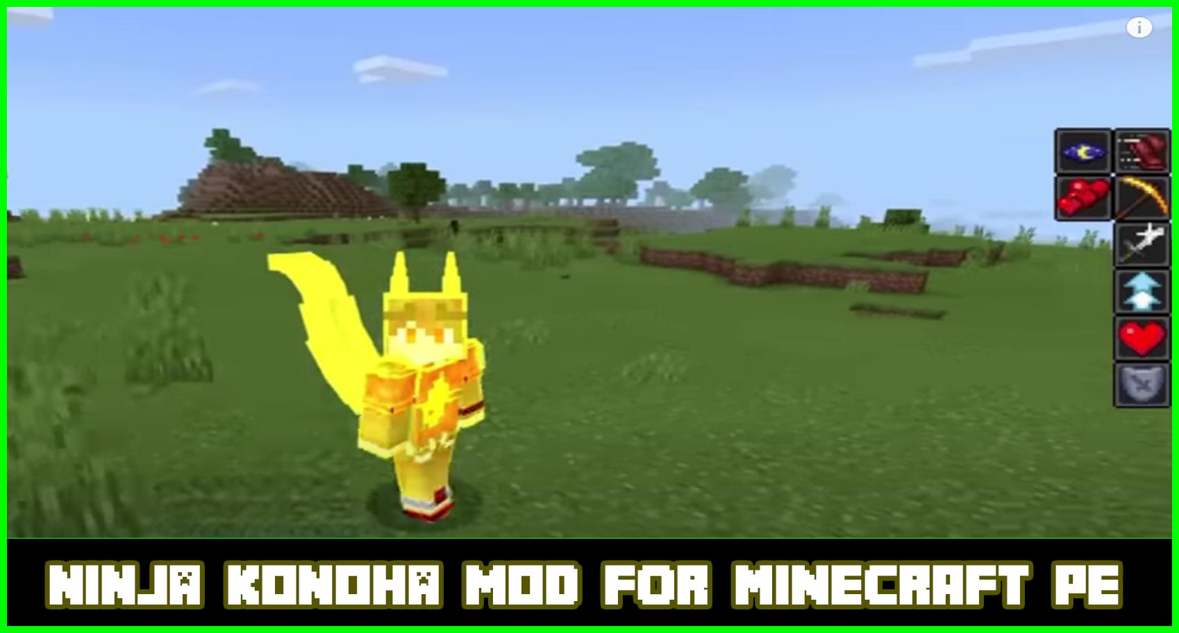 Download Ninja Konoha Mod For Minecraft android on PC