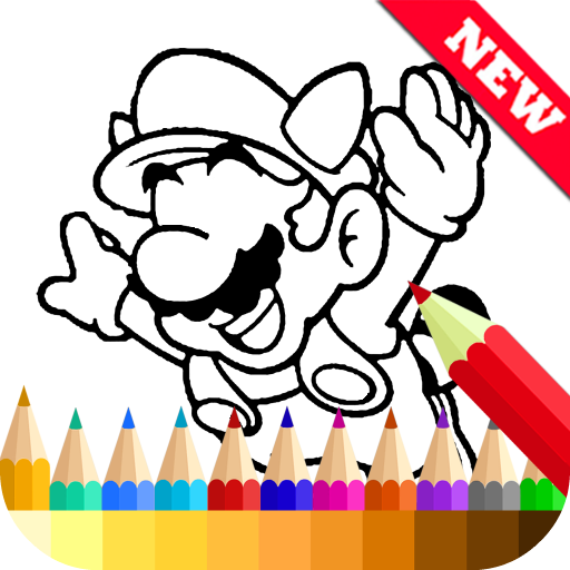 Coloring Book for Mario Fans