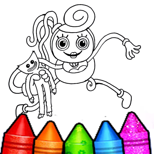 Coloring Mommy Book